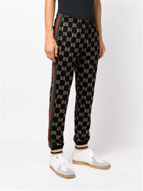 gucci pantalon femme|farfetch Gucci track pants.